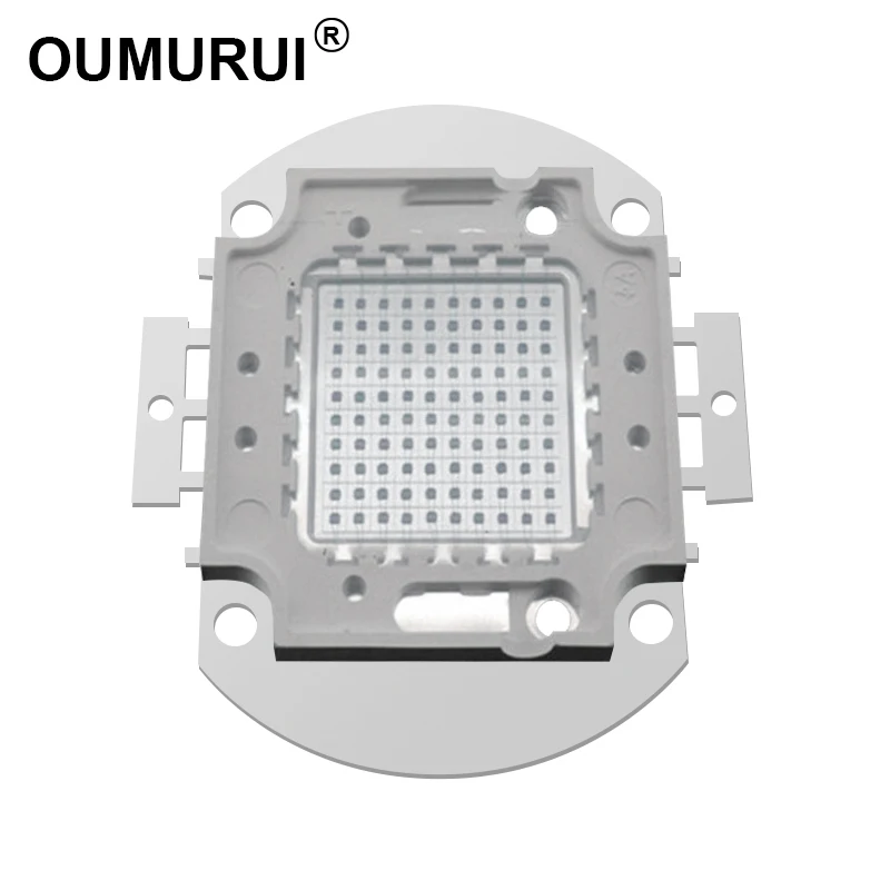 10pcs 10W/20W/30W/50W/100W LED COB  CHIP Blue High Power Lamp Blue 460-465nm floodlight Chips