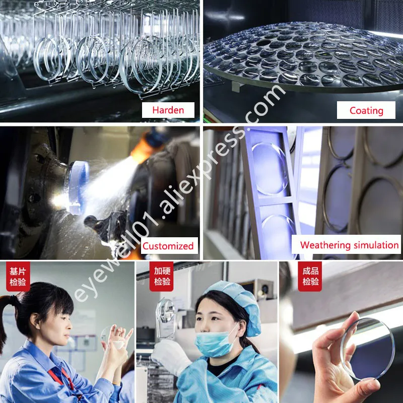 BCLEAR 1.61 Index Free Form Inside Multifcoal Interior Progressive Glasses Lenses Prescription Customized Lens See Far and Near