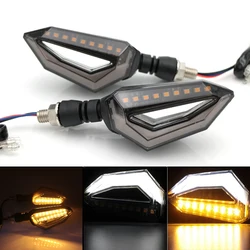 Motorcycle LED Turn Signal Light Motocross Flashing Light for Honda CBR 600 1000 RR F4 F4i CB 919F For Yamaha TMAX 500 530