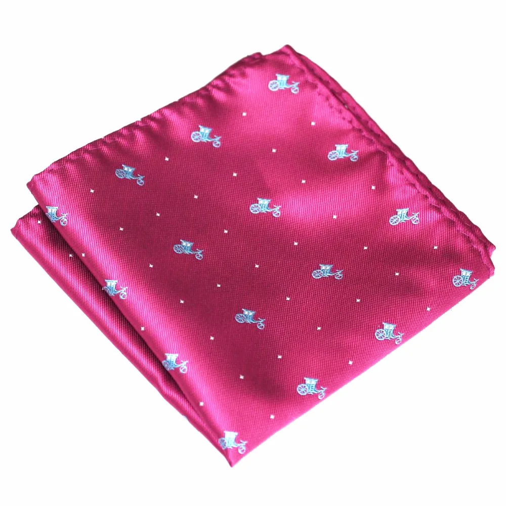 Dots Modello Navy Blu Rosa Rosso Viola Grigio Grigio Mens Pocket Quadrato di Seta Jacquard Lavorato a telaio di Trasporto libero casual Affari Hanky