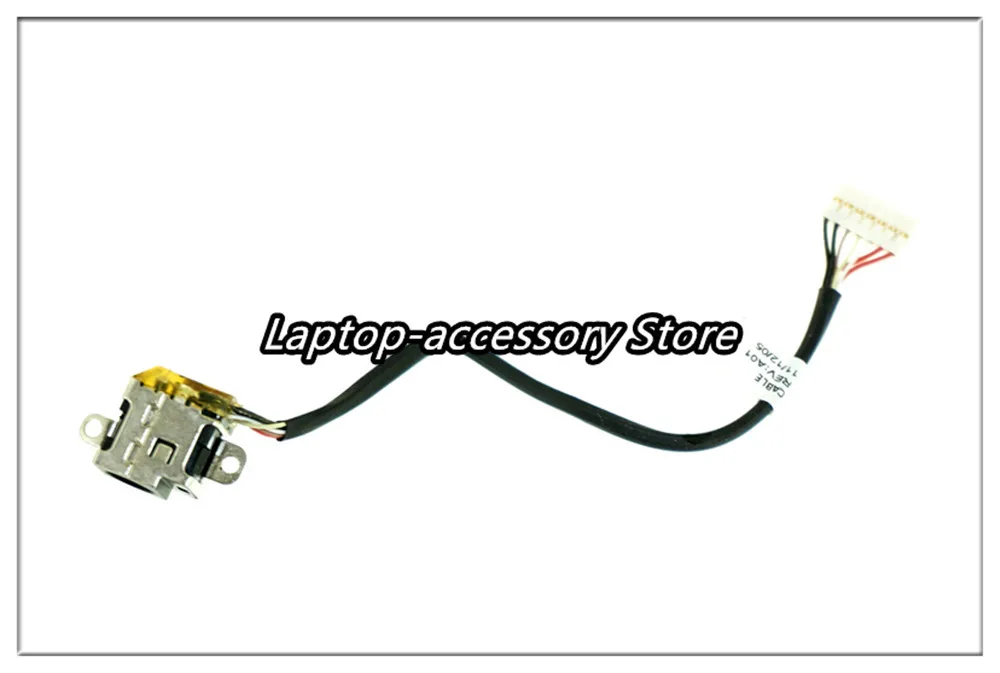 Original For HP PAVILION DV6-6000 DC Jack Cable -665306-001 50.4RI07.001 / 1 Year Warranty