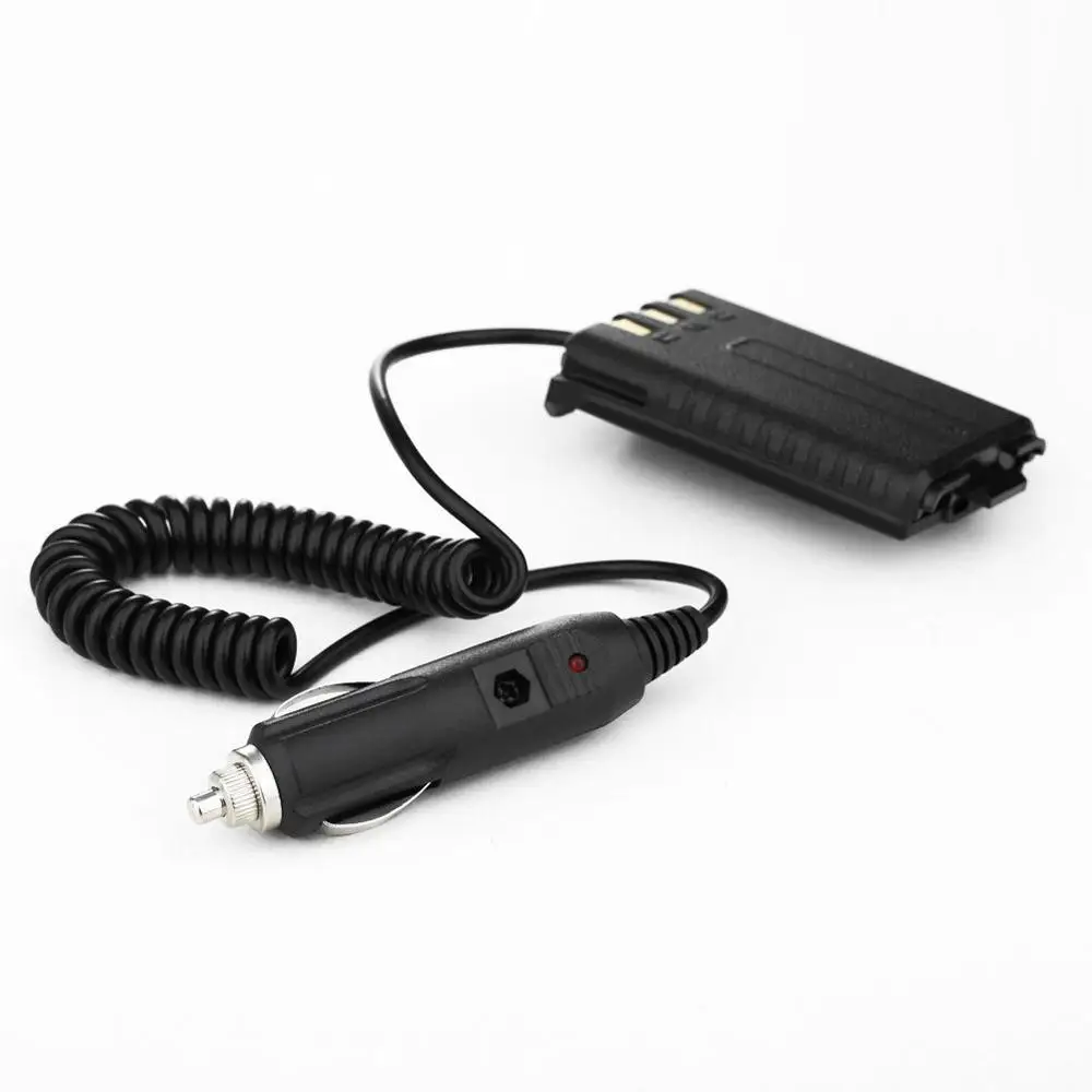 10PCS DC 12V Car Charger Battery Eliminator for Baofeng Dual Band Radio UV 5R 5RA 5RE