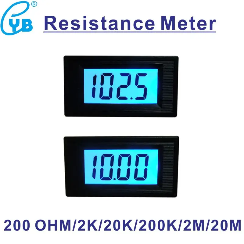 Der YB5135RD LCD-Digital-Ohmmeter: Ein zuverlässiger Multimeter für präzise Widerstandsmessungen