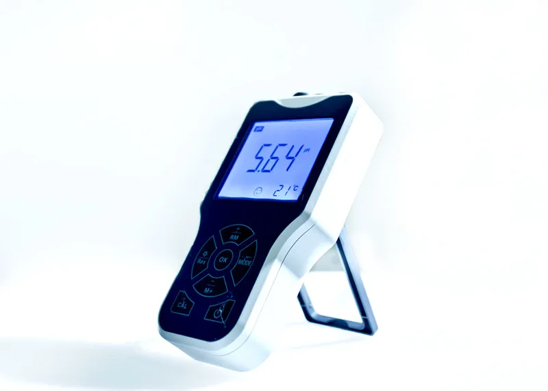 Portable Digital Conducibilità Meter P612 con Display LCD Grande Schermo Blu Retroilluminazione Controllabile Conducibilità Tester