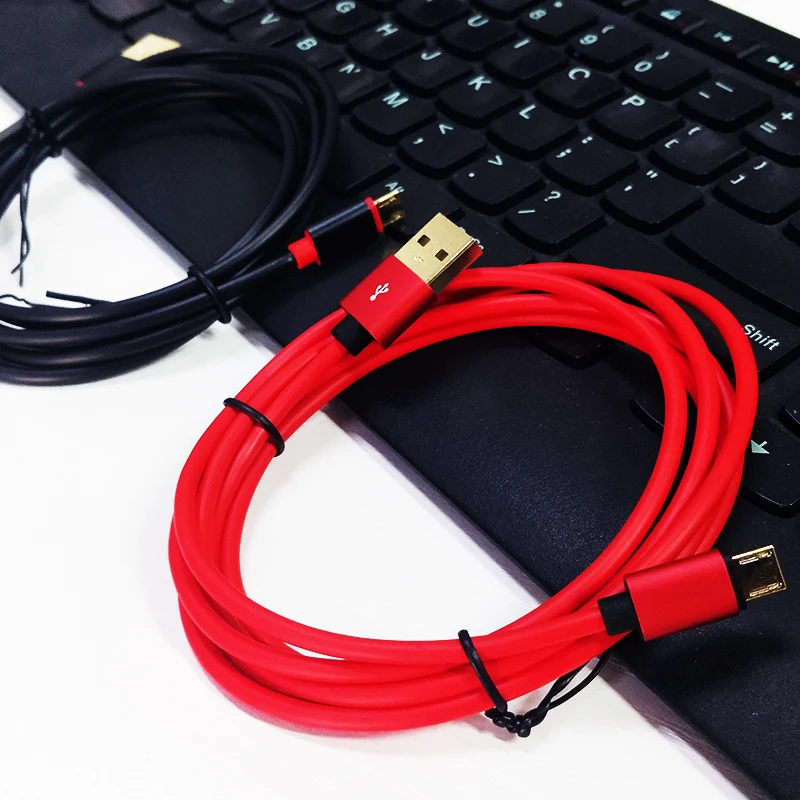 10 шт./лот высококачественное зарядное устройство Micro USB 1 м 1,5 м 2 м 3 м Кабель-адаптер для синхронизации данных для Samsung Xiaomi и планшетов