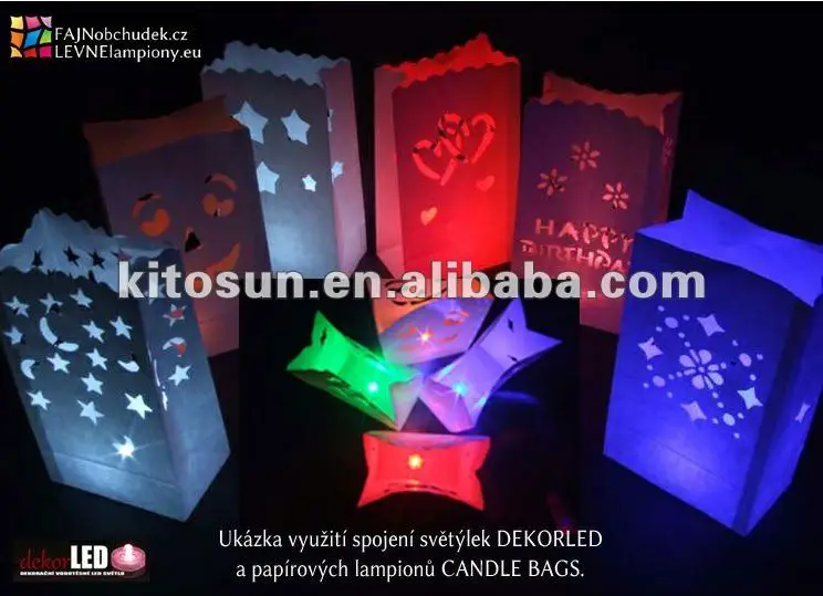 Kitosun 100 Stks/pak Opknoping Led Verlichting Papieren Lantaarn Licht Ballon Lights Battery Operated Voor Bruiloft Kerstmis Halloween Decor