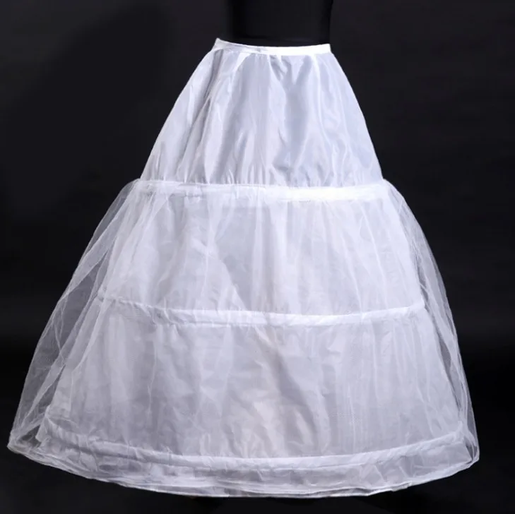 Jupon de mariée, 3 cerceaux, jupe de Mariage en Crinoline, robe de bal, accessoires de Mariage, 2020