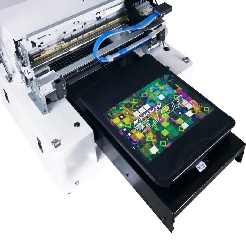 Cheap Direct to Garment DTG T-shirt Printer A3 Size High Speed Digital Inkjet Printing Machine with T-shirt Tray