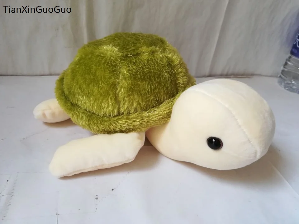 

about 24cm cartoon turtle plush toy lovely tortoise soft doll Christmas gift s2204