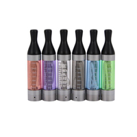 5pcs/lot kanger T2 Atomizer Upgraded KangerTech Dual Coil T2 Clearomizer with replaceable dual coil