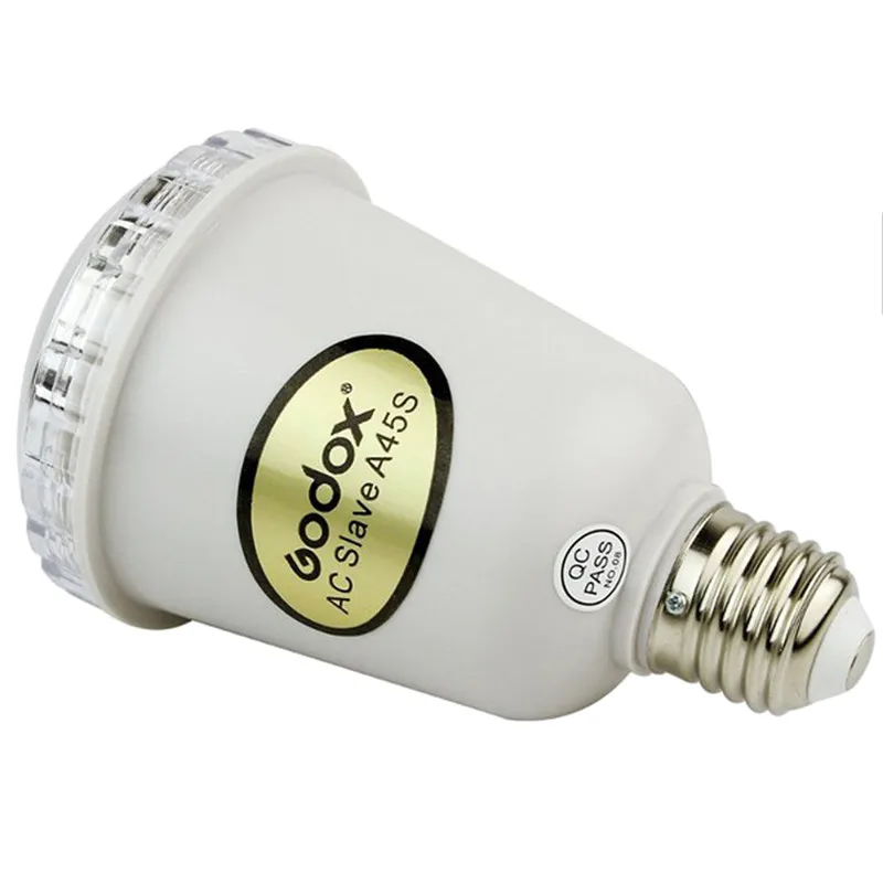 Godox A45S Studio E27 Screw AC Slave Studio Flash Strobe Bulb Light 220V