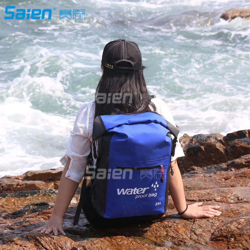 Dry Bag Backpack 25L - Dry Backpack is Guaranteed Waterproof - Wear it as a Waterproof Backpack or Over the Shoulder for Kayakin