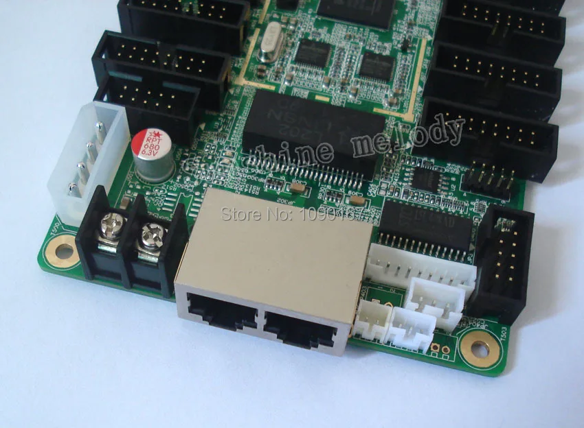 LINSN Full color LED control system,TS802D sending card + RV908 receiving card,P5/P6/P10 /P16/P20 LED display controller