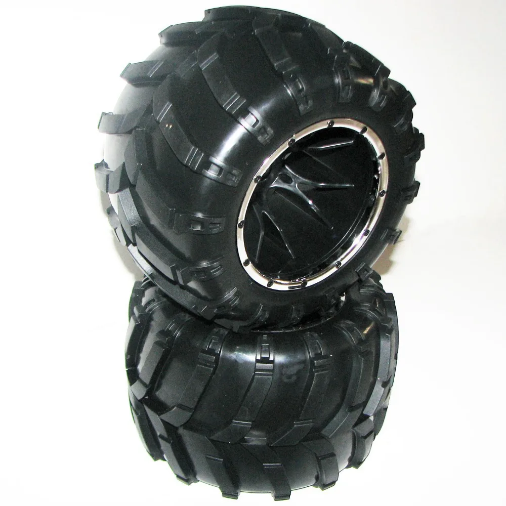 HSP part 50017 Wheels Complete (50015+50016) *2P For 1/5th RC gas Buggy Truck spare parts 94050 94051