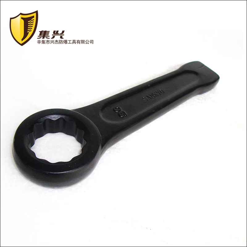 

75mm DIN 7444 Striking Box End Wrench, well made Geman standard CARBON STEEL Spanner.