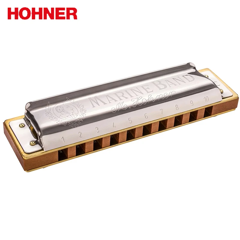 Hohner Marine Band 1896 Classic Harmonica 10 Holes Harp