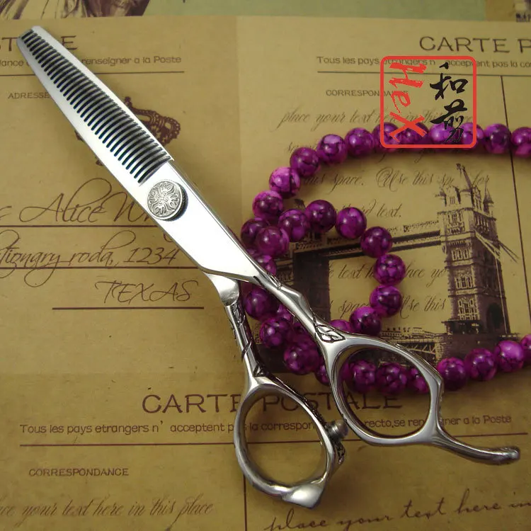 high quality Japanese 440C professional hair texturizing & thinning scissors 5.5