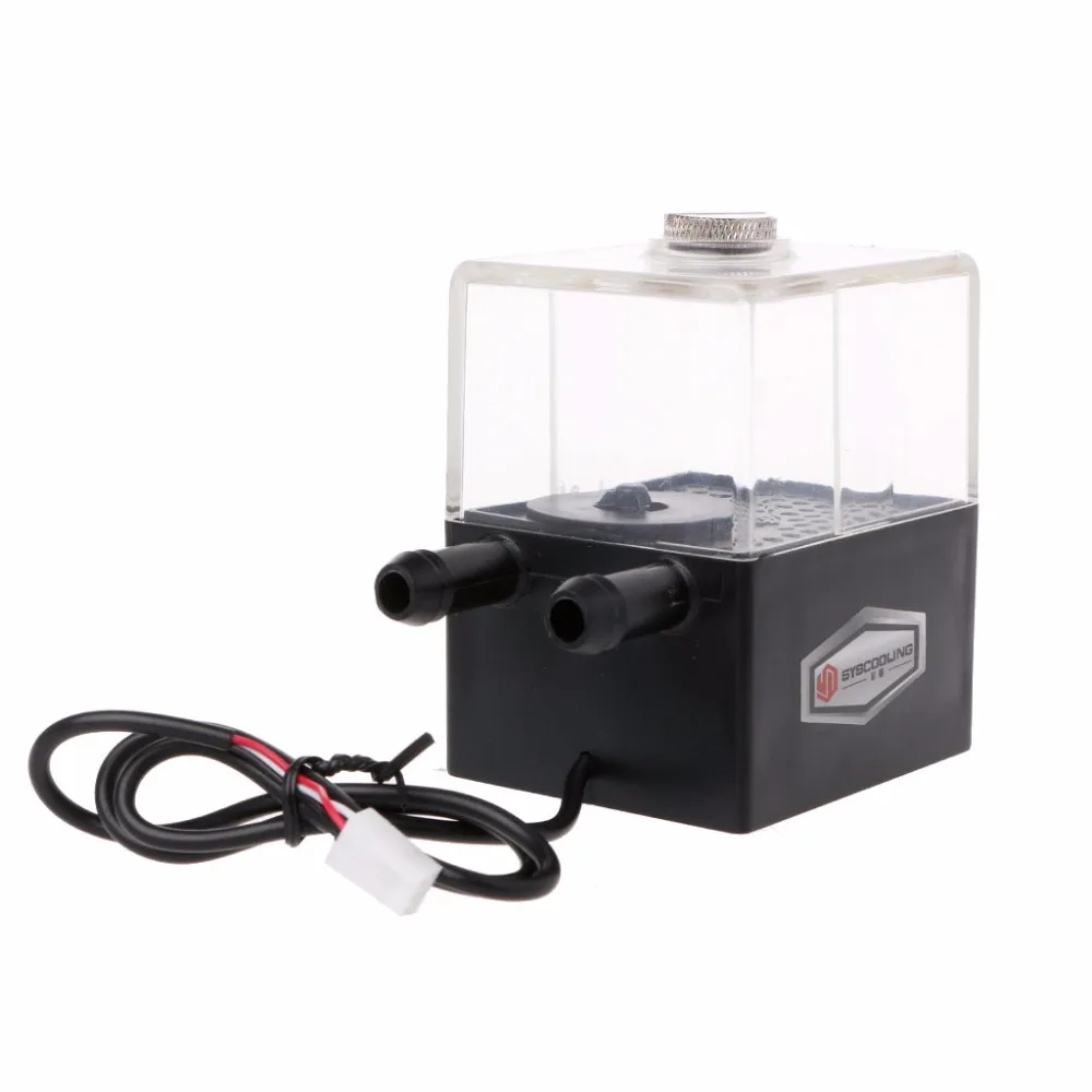 New 150ml SC-300T DC 12V Ultra-Quiet Water Pump Tank For Computer CPU Liquid Cooling System Cooler