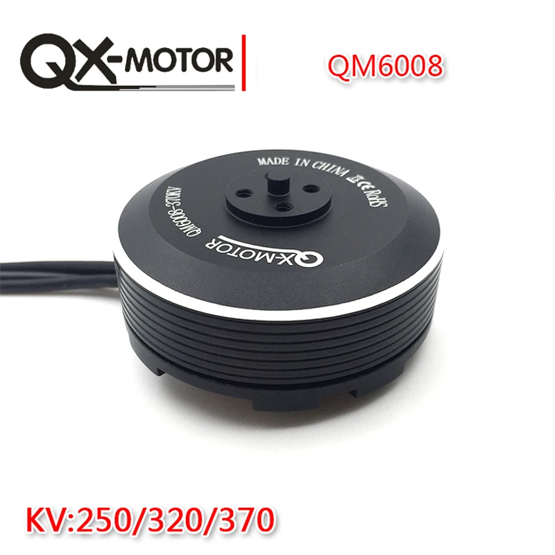 QX-MOTOR QM6008(5008) 320KV 370KV Brushless Motor Part 1552 1760 propeller for zd850 T960 T810 Multicopter Hexacopter Octacopter