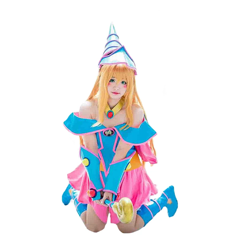 

Custom Made Yu-Gi-Oh! Dark Magician Girl Cosplay Costume 11