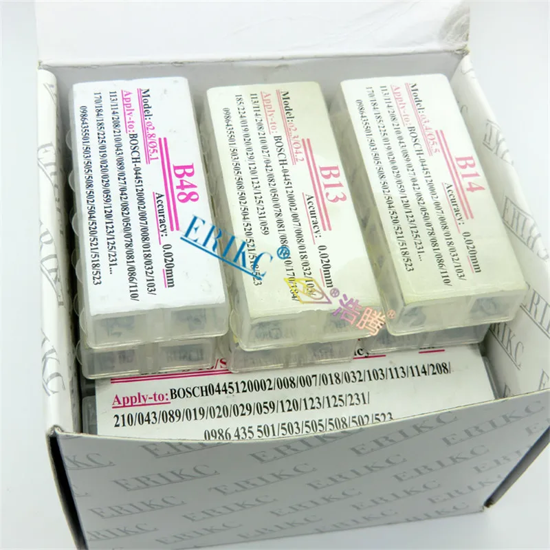 Erikc B11 B12 B13 B14 B16 B22 B25 B26 B31 B48 B15 B37 B48 Adjustment Washer Shims Assy for Cri and Crin Fuel Injectors
