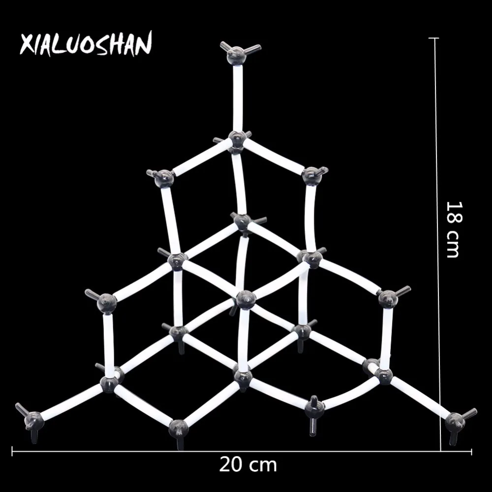 Chimica organica modello molecolare 9mm carbonio Allotrope modello molecole struttura modelli insegnamento strumento esperimento