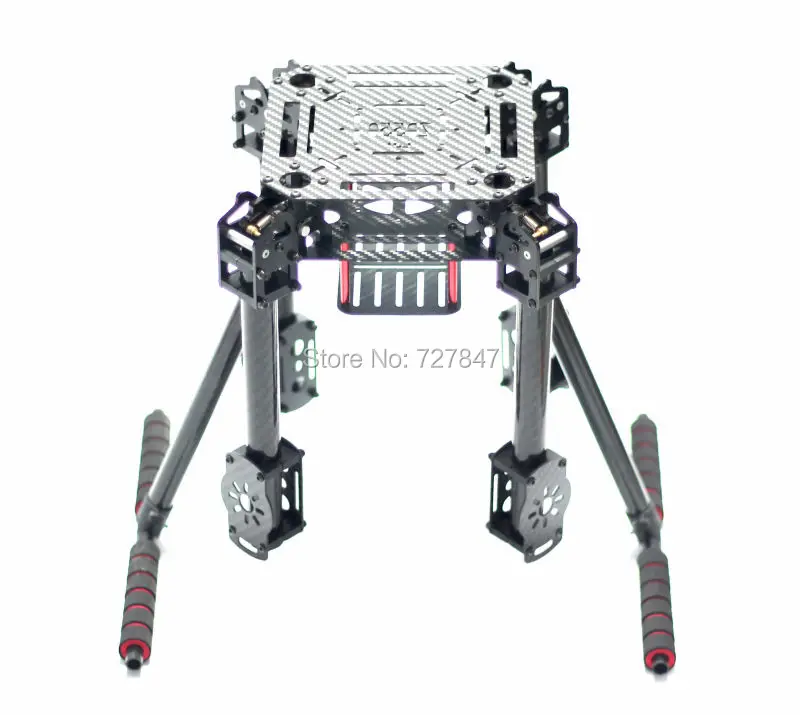 Upgrade ZD550 550mm / ZD680 680mm Carbon Fiber Quadcopter Frame for F550 FPV Quad with Carbon Fiber Landing Skid