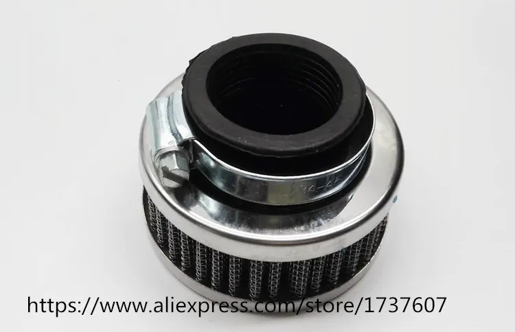 1pcs Stainless Ring Motorcycle Air Filter 32MM 35MM 38MM 48MM 54MM 60MM Cleaner For SR400  CB550 CB750 Kawasaki KZ650