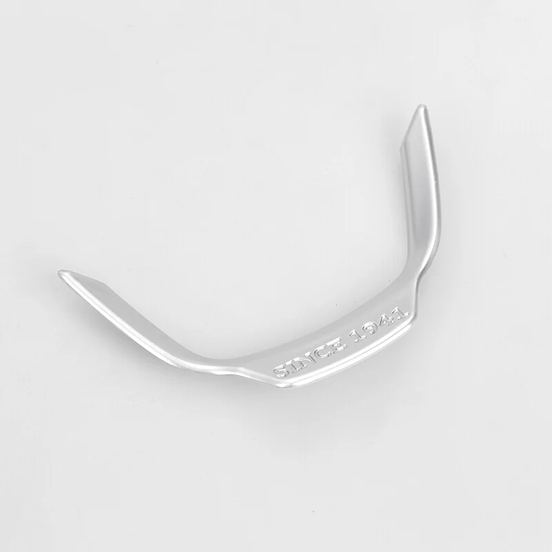ABS Chrome For Jeep Grand Cherokee 2014 2015 2016 2017 Accessories Car Steering Wheel Frame Cover Trim Car Sticker Styling
