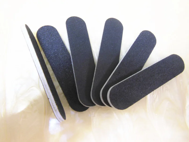 50 pcs  professional nail file black mini nail file nail salon boards 100/180