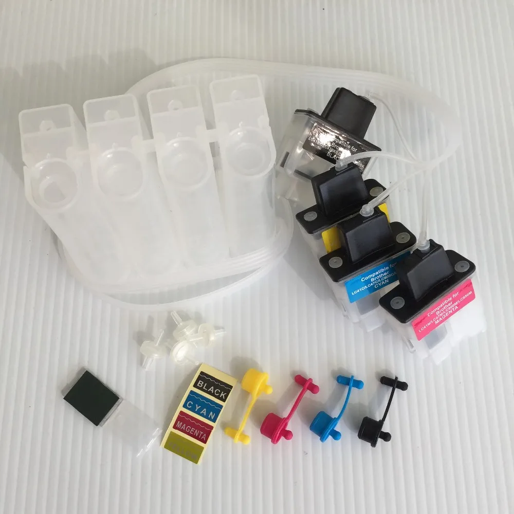 CISS ink cartridge LC09 LC41 LC47 LC900 LC950 for Brother MFC-640CW DCP-115C DCP-120C DCP-110C MFC-215CMFC-405CN MFC-210C