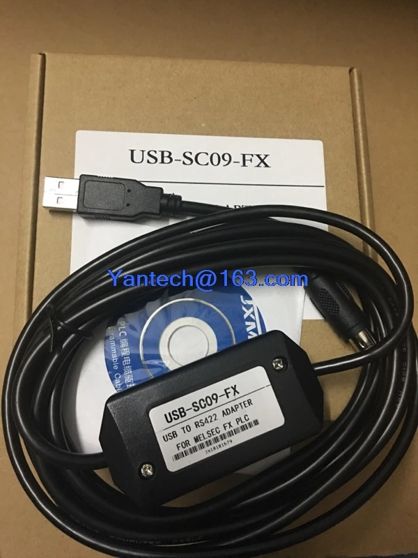 

Адаптер FX / USB-SC09-FX FX1S FX1N FX2N USB к RS422 для MELSEC FX PLC