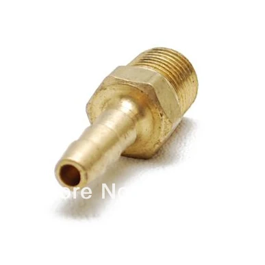 

Free Shipping 100PCS/LOT 1/8" Brass Fittings Lot Boat Fuel Gas Water Air Hose Barb Fittings