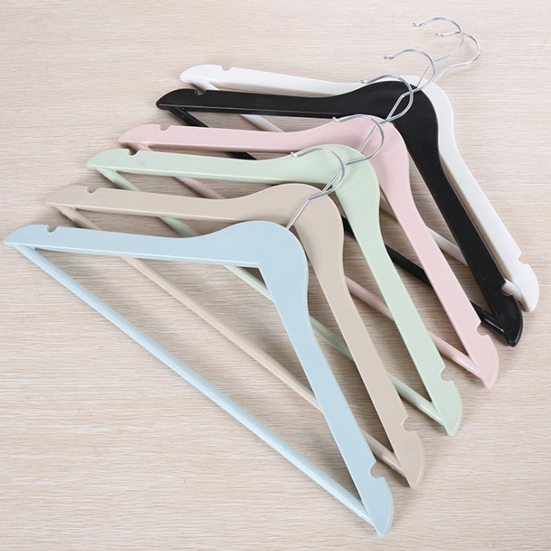 150pcs/lot Clothes rack Hotel no-slip Plastic Hanger Pants Rack Adult suit Clothing Store Hanger Hotel Hanger