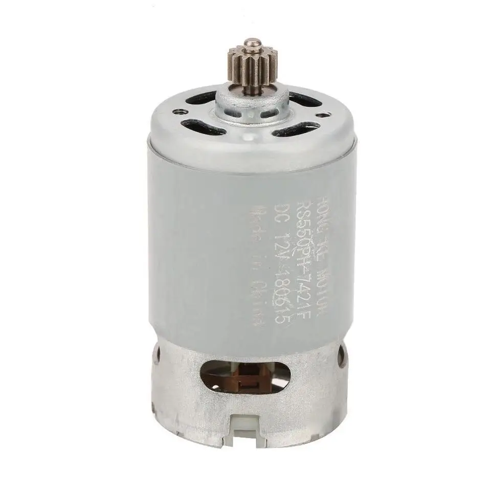 DC Motor 12 teeth gear replacement for Makita 10.8 V 12V two speed cordless Drill Screwdriver DF330 DF030 DF330DWE DF030DWE