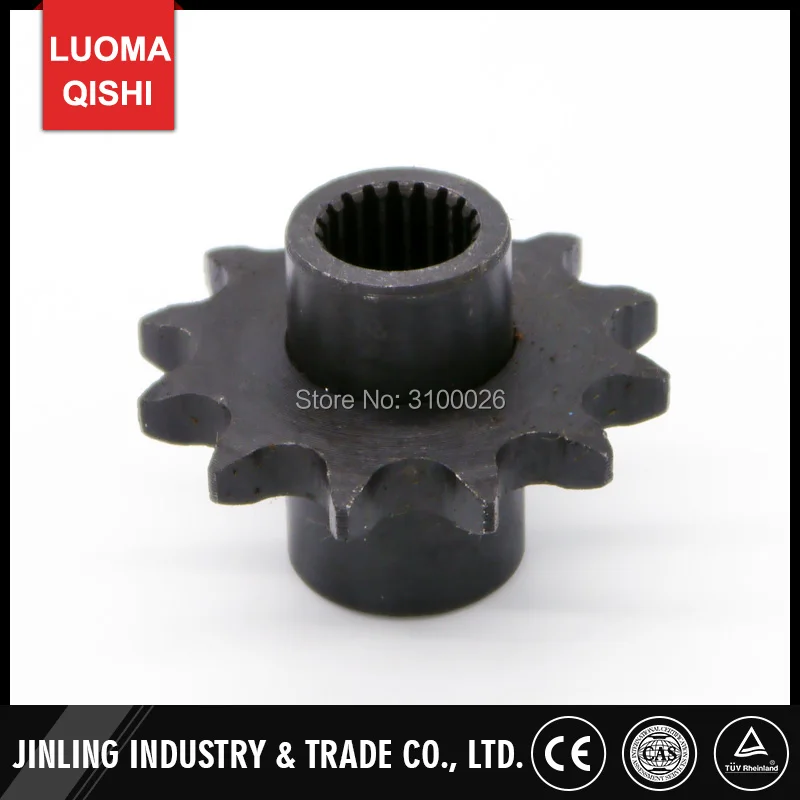 

12T Sprocket Fit for GY6 CVT 150CC 200CC Engine 530# Chain Drive China ATV UTV Quad Bike Scooter Motorcycle Parts