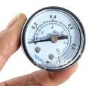 Free Shipping 12pcs A Lot GS-40 0-1 MPa Round Dial Gaseous Liquid Air Pressure Gauge PT1/8''