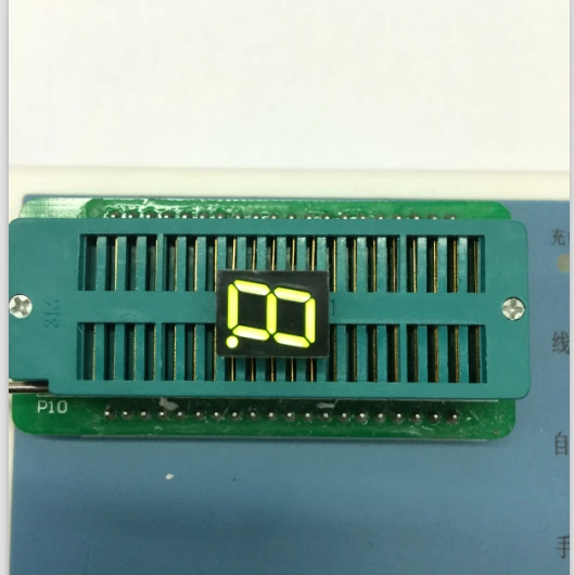 0.39inch 1digit yellow green 7 segment led display 3191AG/3191BG