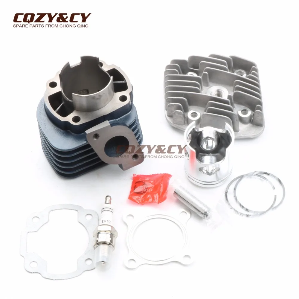 70cc Big Bore Cylinder Barrel Kit & Bakelite Crankca for KEEWAY 50 HACKER MATRIX SP PIXEL RY6 RY8 50 EVO SP 50 47mm 12mm pin