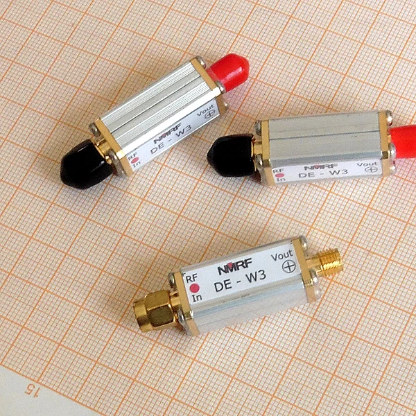 DE-W3+ Broadband Microwave Coaxial RF Detector, 0.01~3GHz (9GHz) Positive SMA Interface