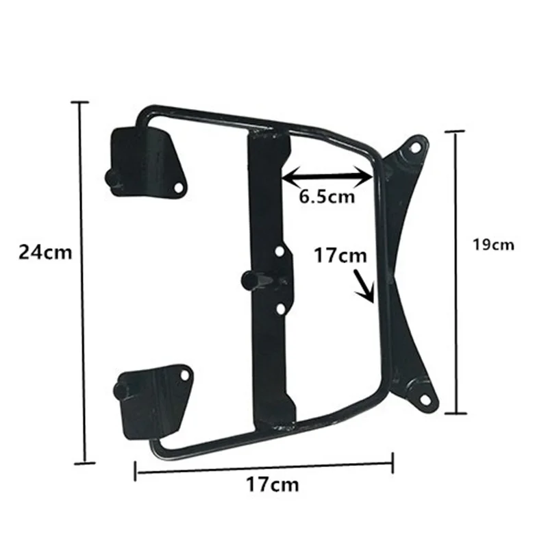 For JOG 50 JOG ZR SA16J Evolution Motorcycle Scooter Iron Rear Spoiler Bracket Frame