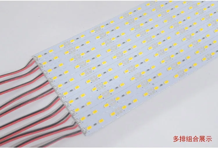 

100pcs/lot DC 12V 24V LED hard strip 1M 100cm 72LED 5630 Warm Cold White red blue green LED bar light