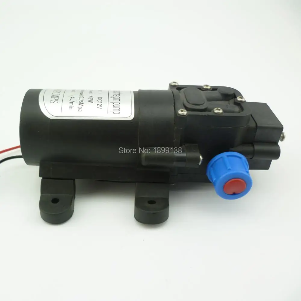 45W 4L/min Return valve type portable electric high pressure diaphragm small water pumps
