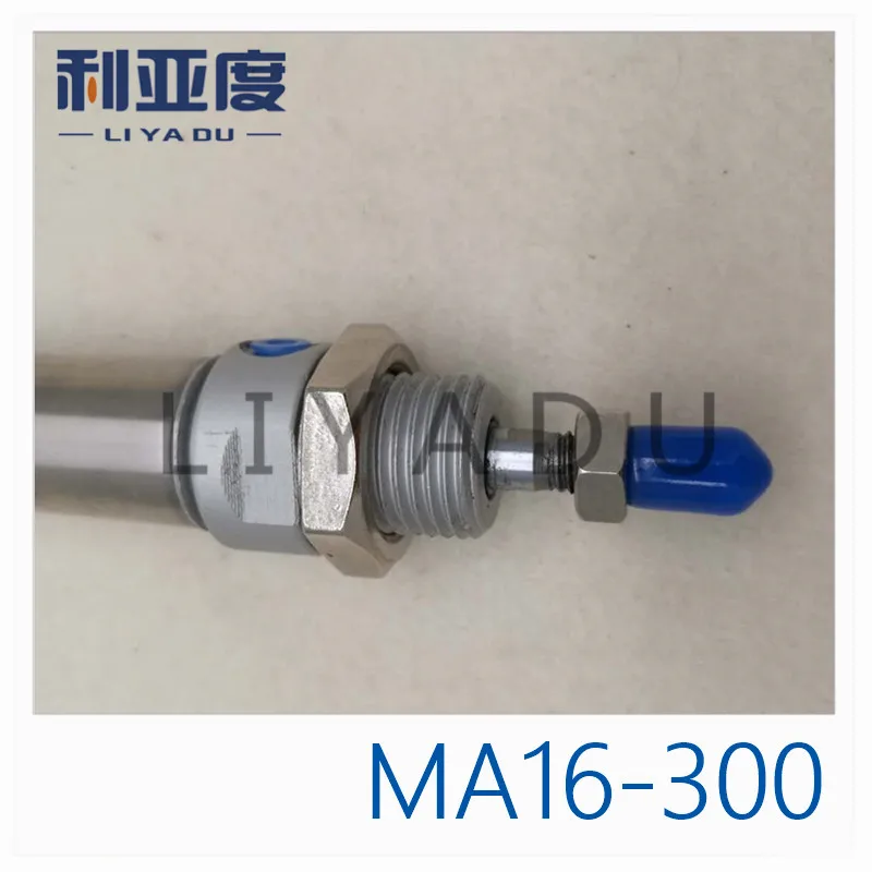 MA16-300 stainless steel cylinder MA16X300 miniature 16mm Bore 300mm Stroke MA16*300-S-CA MA16*300-S-CM MA16*300-S-U