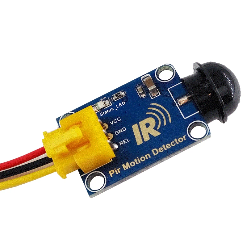 1 Bộ Cảm Biến Chuyển Động Đầu Báo Hồng Ngoại Pyroelectric Hồng Ngoại Cơ Thể Con Người Cảm Biến