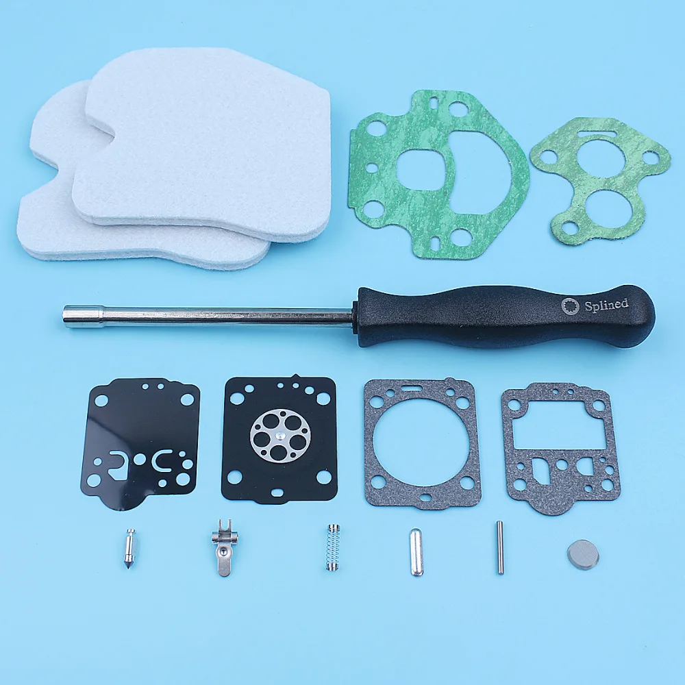 Imagem -02 - Carburador Carb Repair Kit Ajustando Ferramenta Chave de Fenda Ajuste para Husqvarna 240 240e 235 235e 236 236e Jonsered Cs2234 Cs2238 s Motosserra