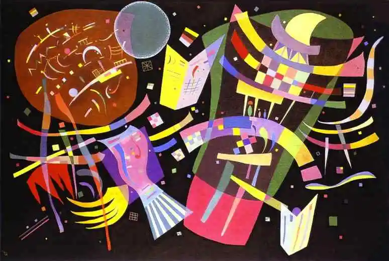 Oil Paintings,100% handmade famous Oil Painting reproduction on linen canvas,Composition X 1939,abstract oil painting
