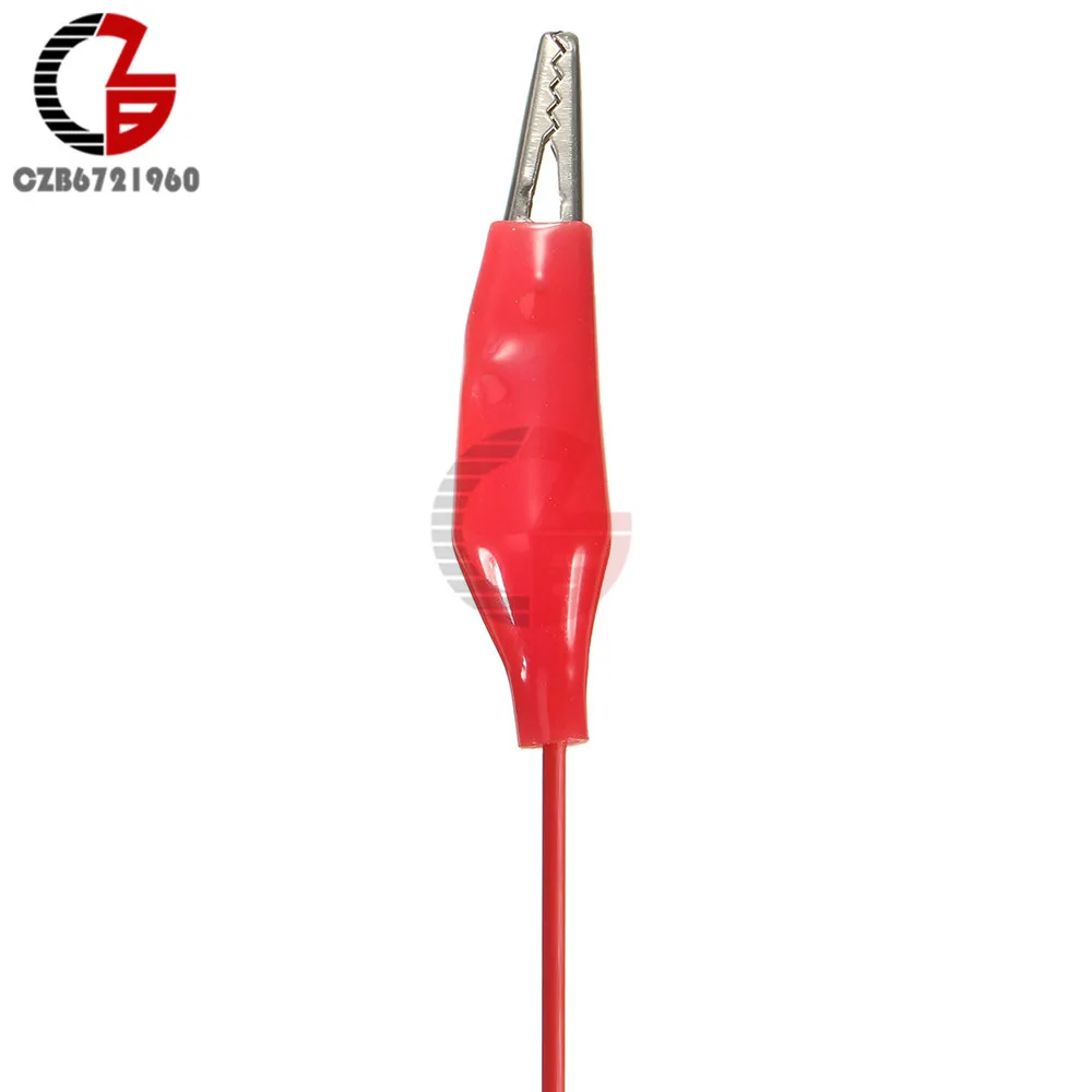 Alligator Test Clips Clamp auf USB Stecker Netzteil Adapter Draht 60cm