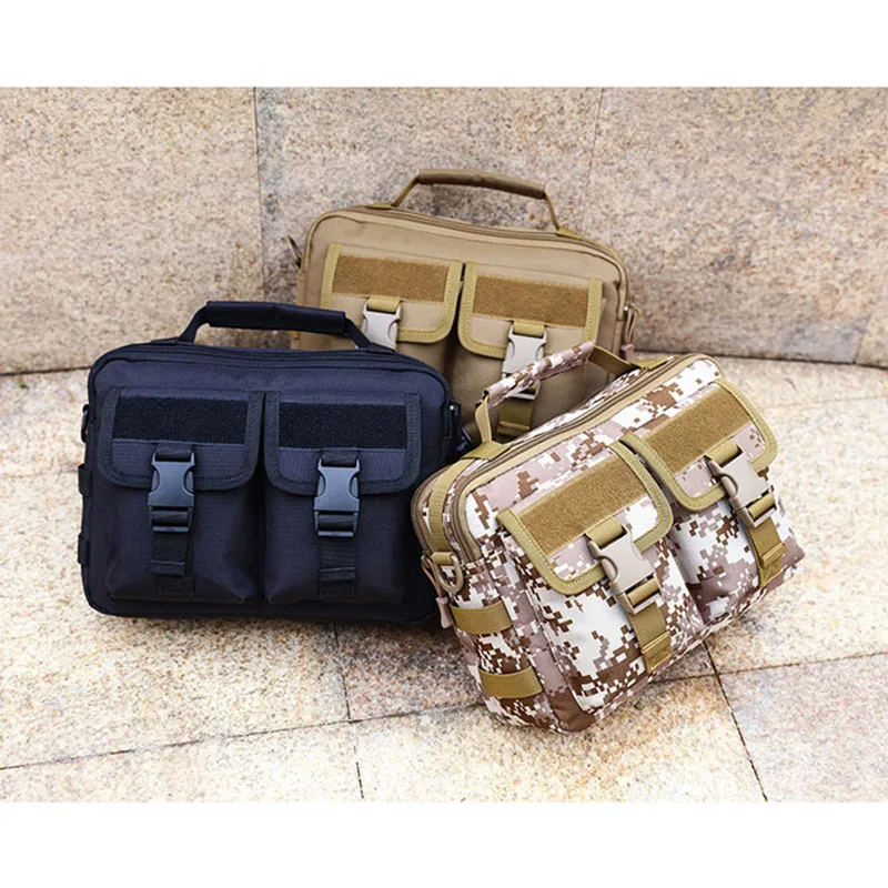 Nylon Chest Bag Camping Bags Outdoor Trekking Men Women Tactical Shoulder Camouflage Traveling  Handbag USB Hiking Bag XA888WD