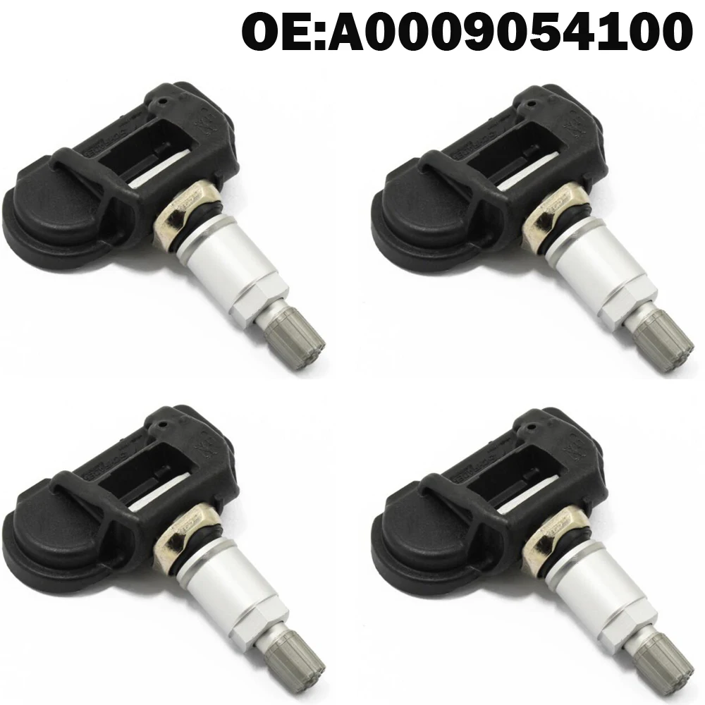 

4 PCS Car TPMS Tire Pressure Monitor Sensor System A0009054100 A0009050030 A0009050030Q for Mercedes Benz A B C E GL GLA GLK M R